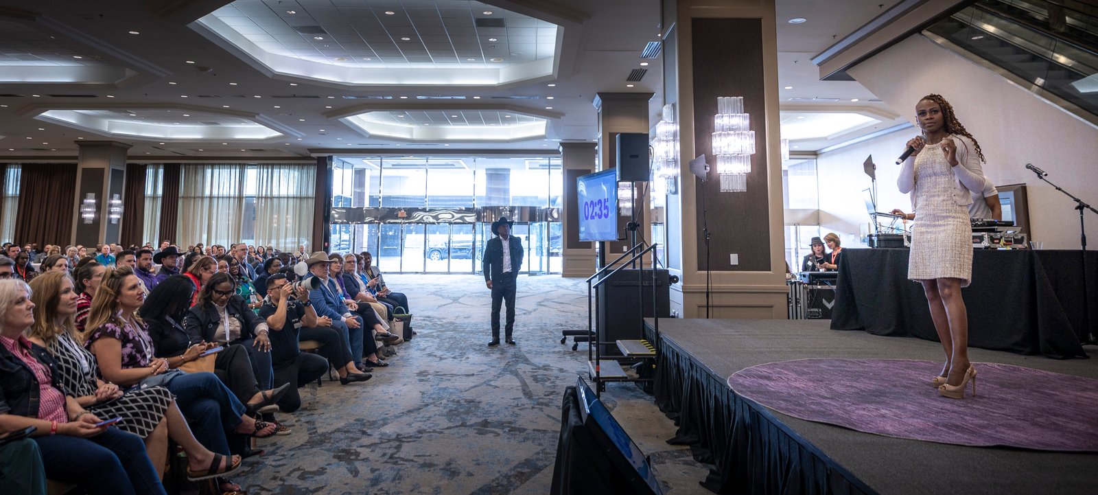 Video preview of Coach Adella keynote speaking